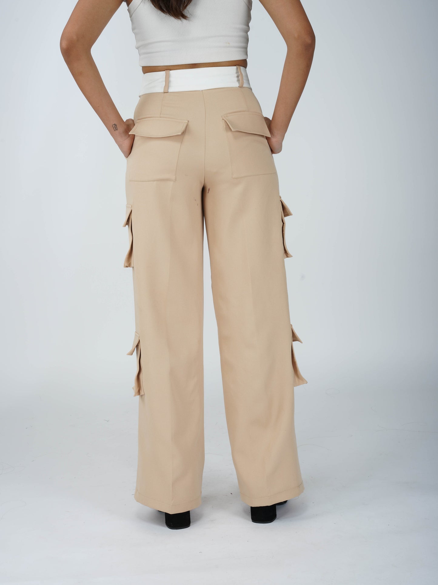 Beige Cargo Pants - Dusk Pants (Sand)