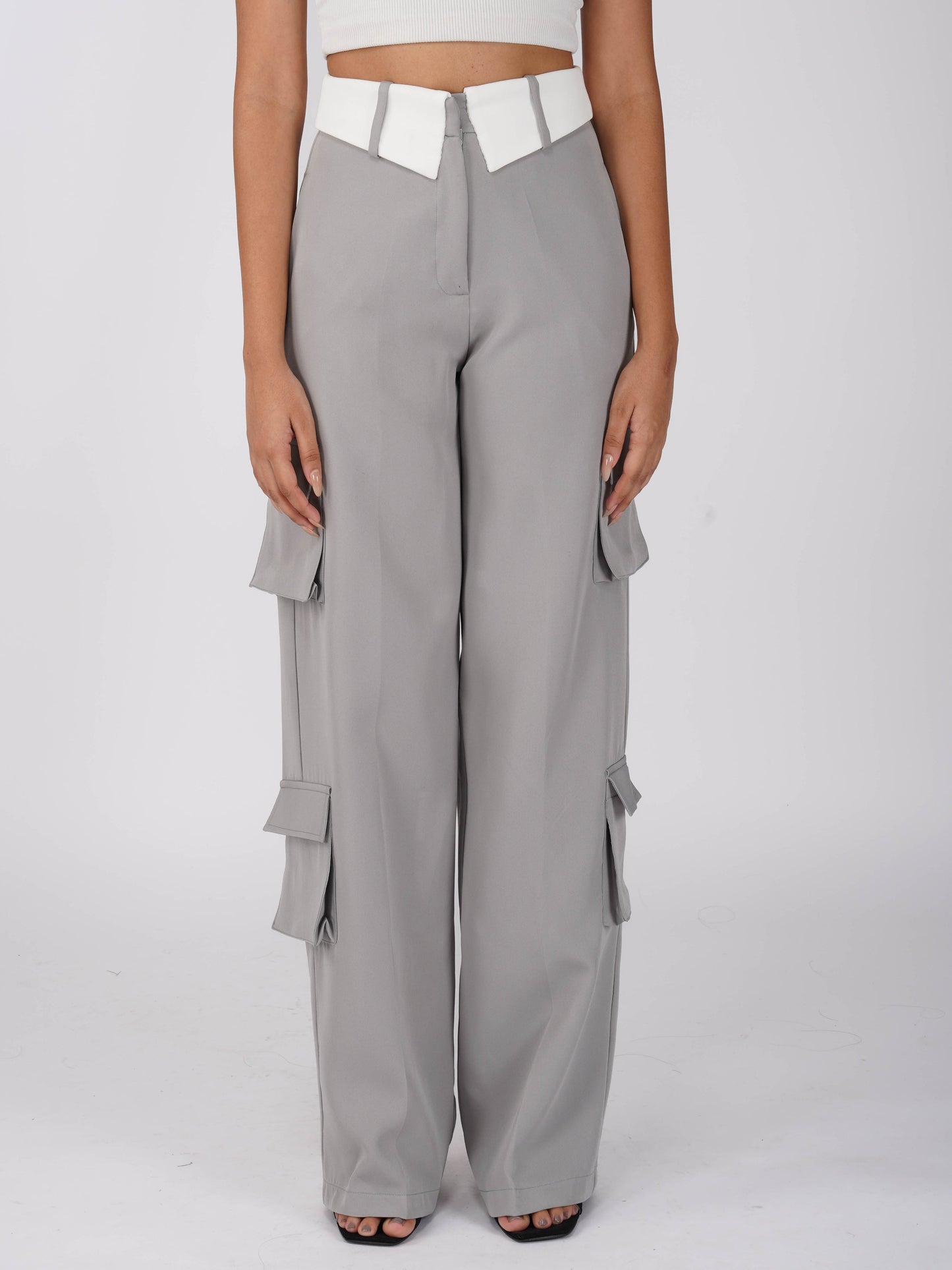 Grey Cargo Pants - Dusk Pants (Ash)