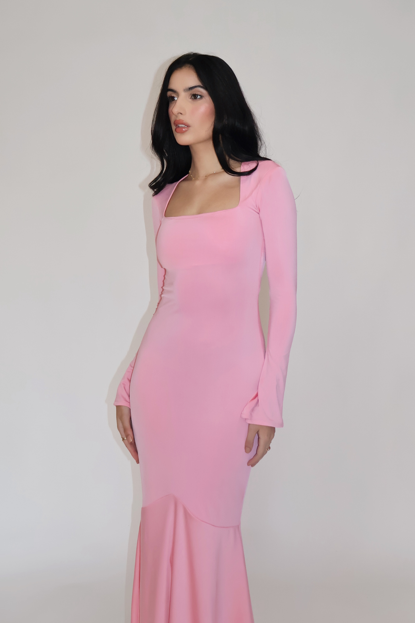 MARTINI DRESS - (Flamingo)