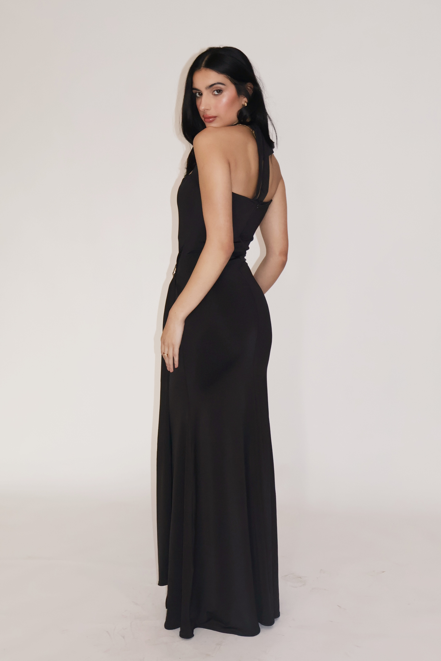 MIMOSA DRESS - (Onyx)