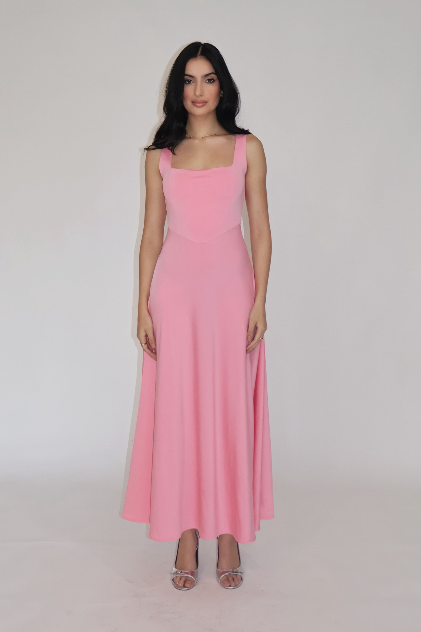 ROSÉ DRESS - (Flamingo)