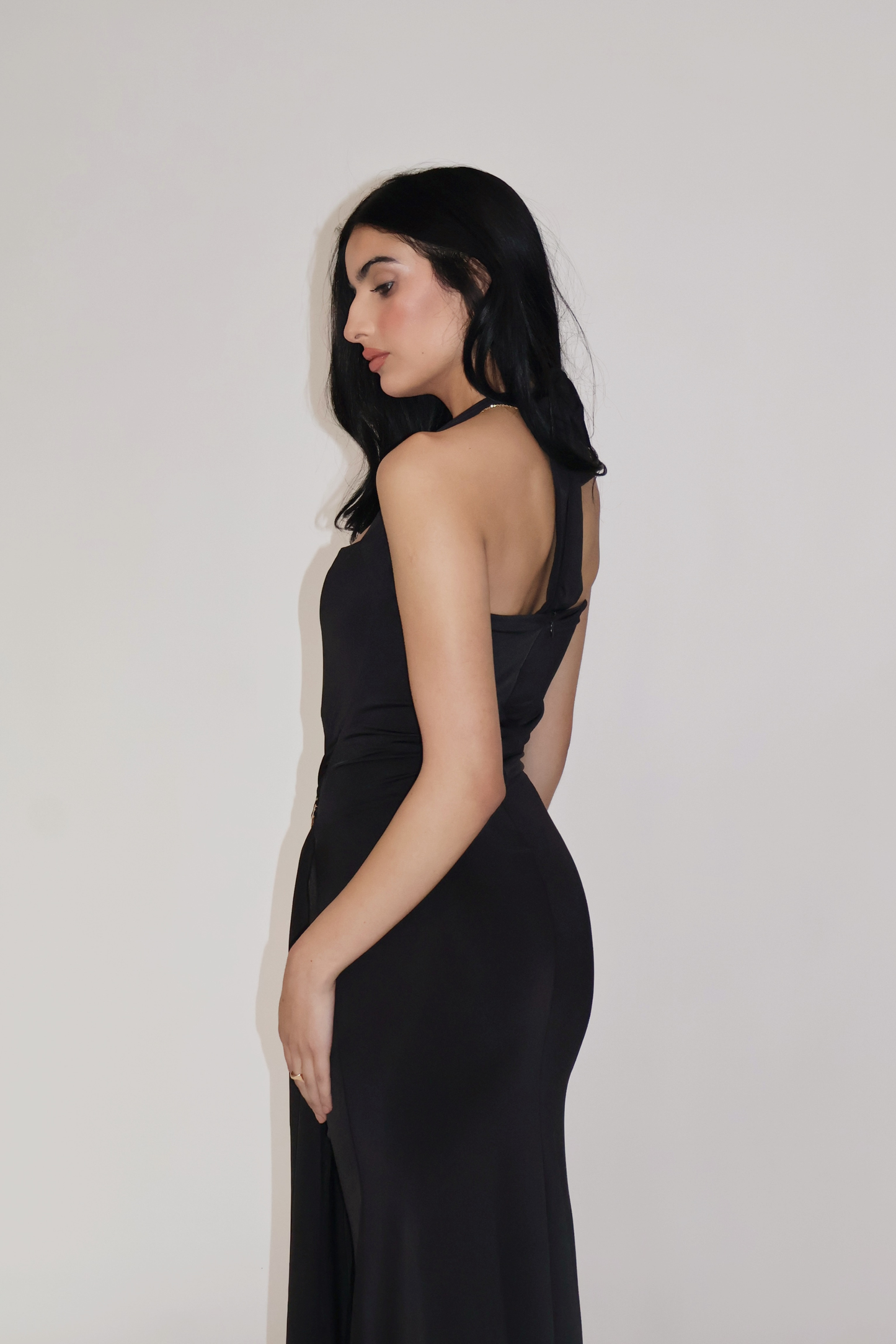 MIMOSA DRESS - (Onyx)