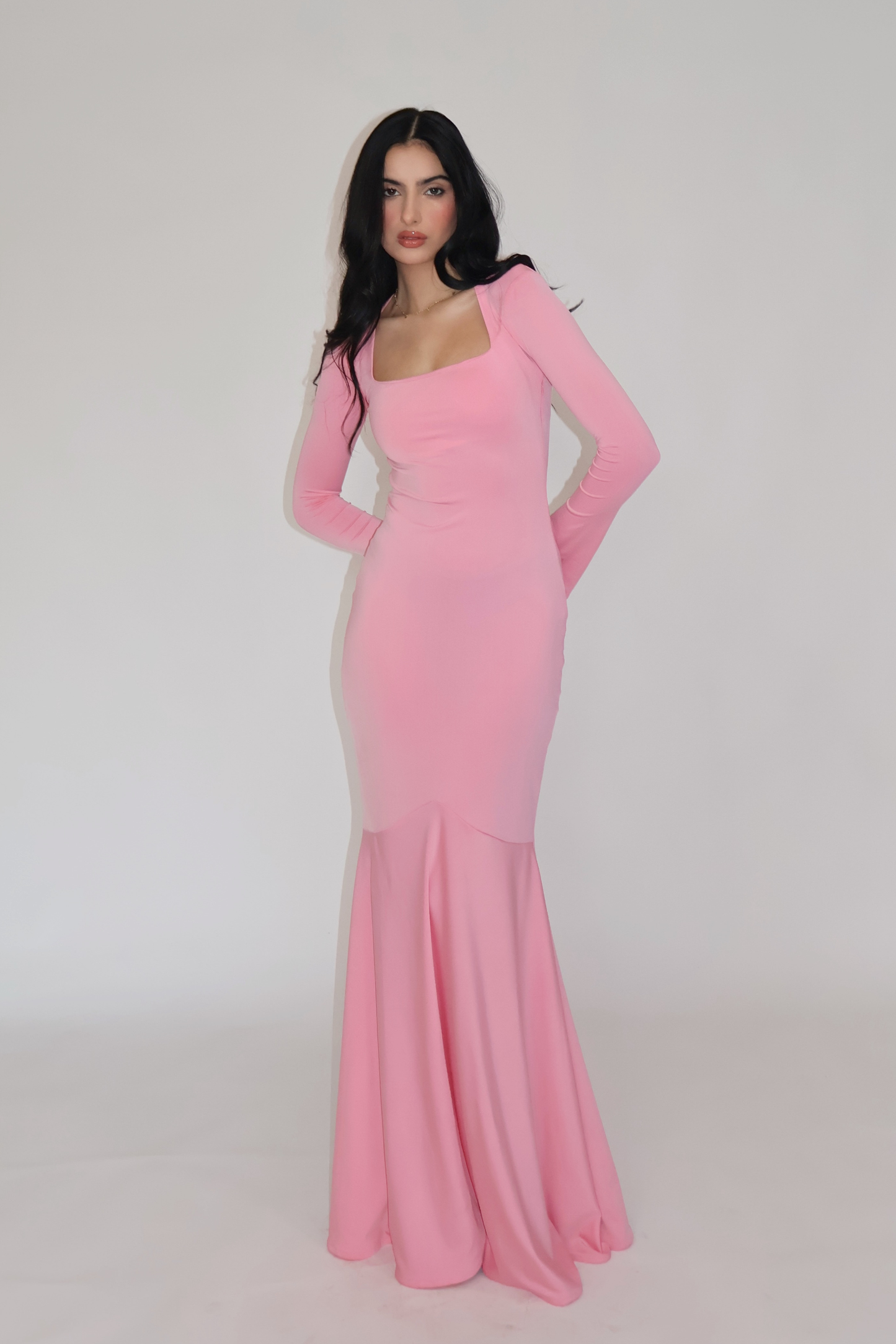 MARTINI DRESS - (Flamingo)