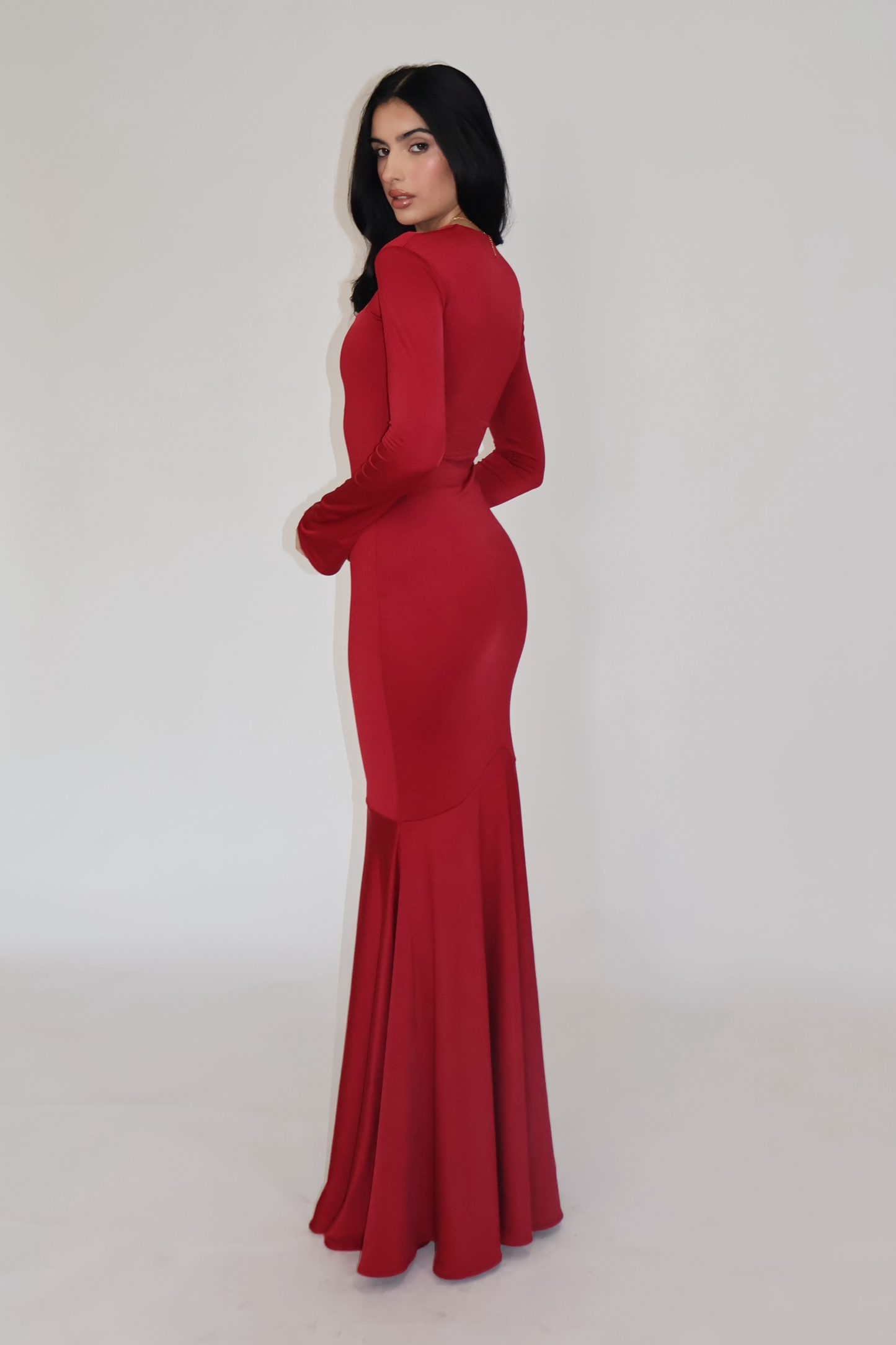 MARTINI DRESS - (Cherry)