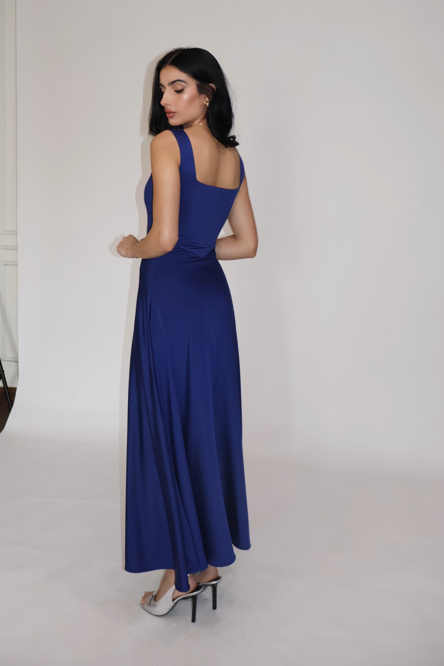 ROSÉ DRESS - (Navy)