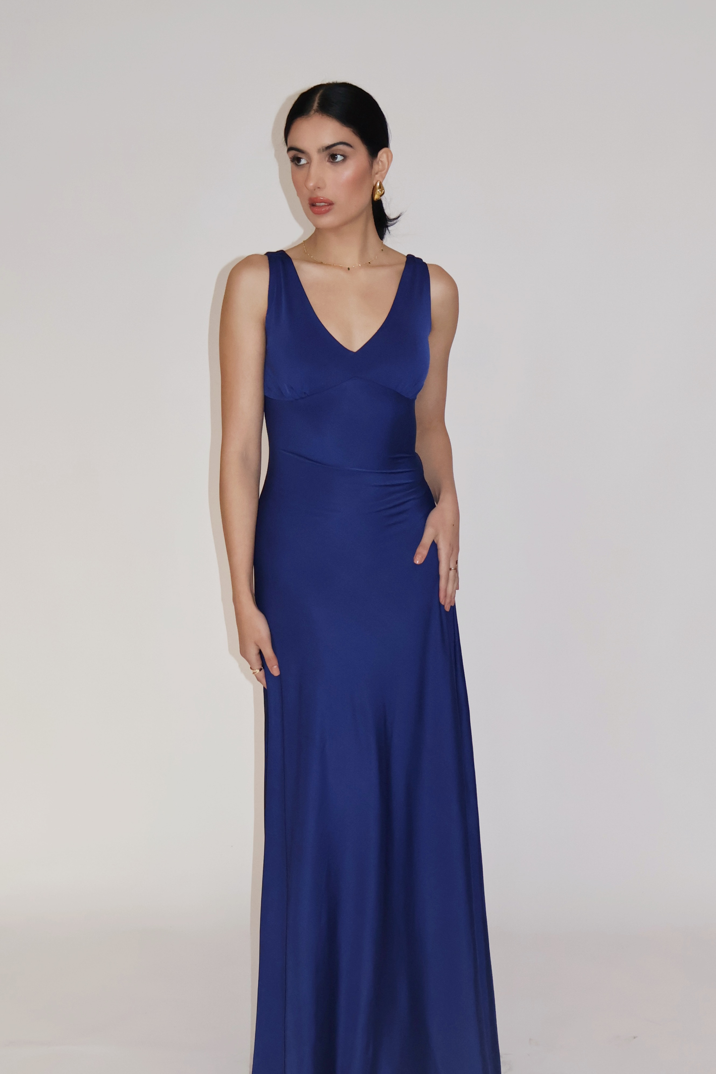 PROSECO DRESS - (Navy)