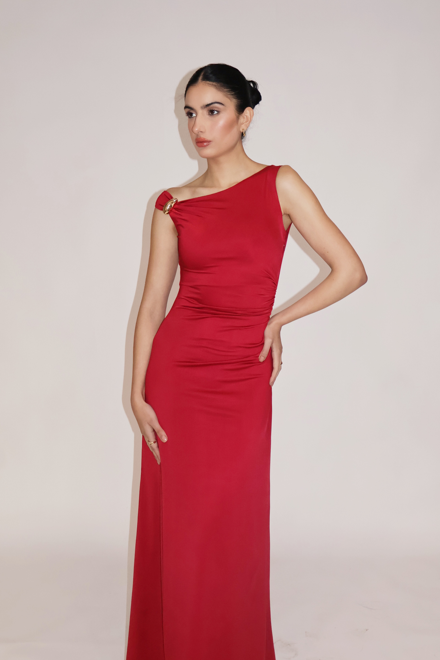 PICCANTE DRESS - (Cherry)