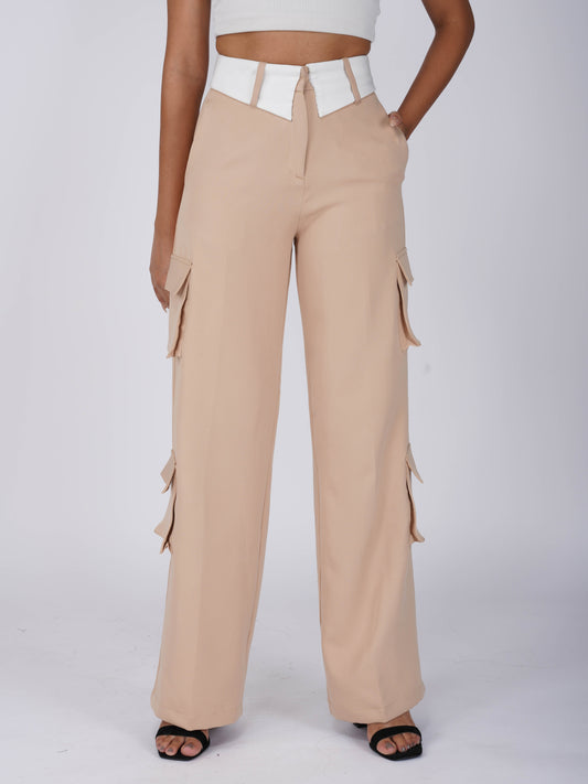 Beige Cargo Pants - Dusk Pants (Sand)