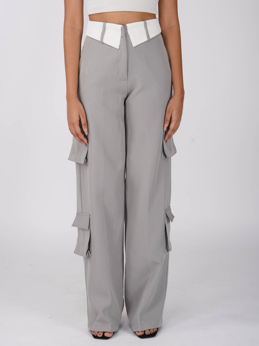 Grey Cargo Pants - Dusk Pants (Ash)