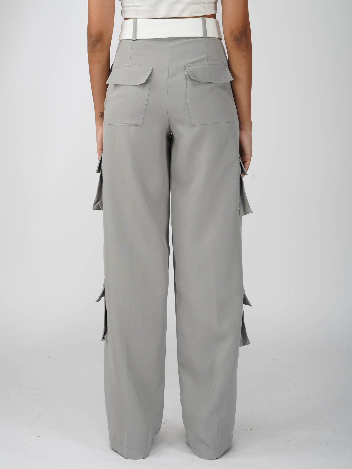 Grey Cargo Pants - Dusk Pants (Ash)