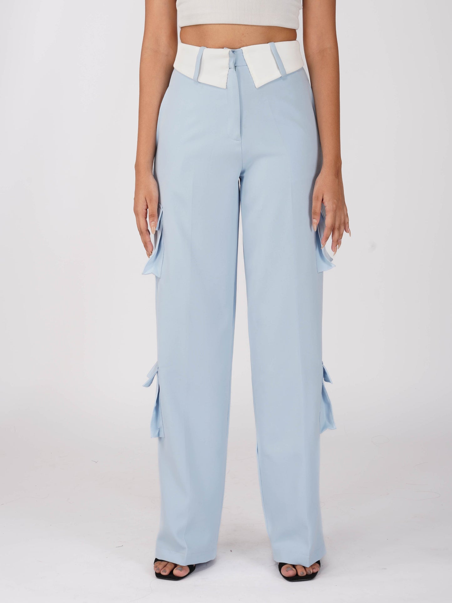 Blue Cargo Pants - Dusk Pants (Sky)