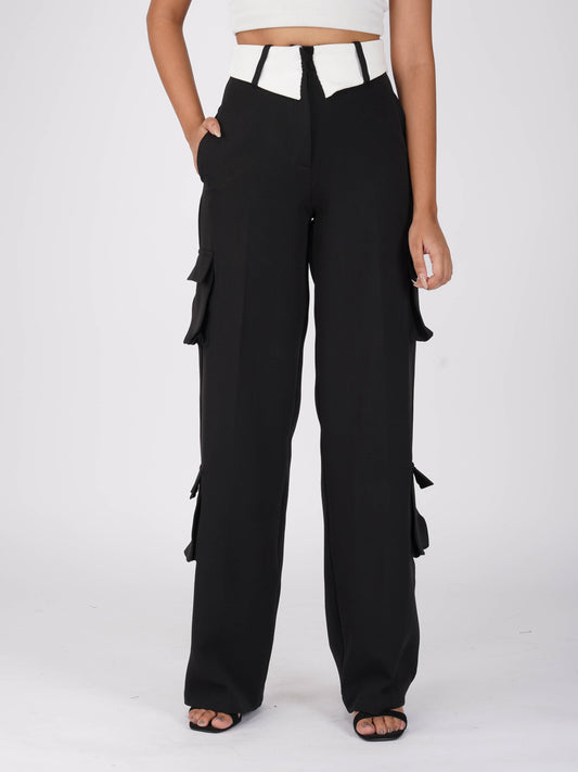 Black Cargo Pants - Dusk Pants (Black)