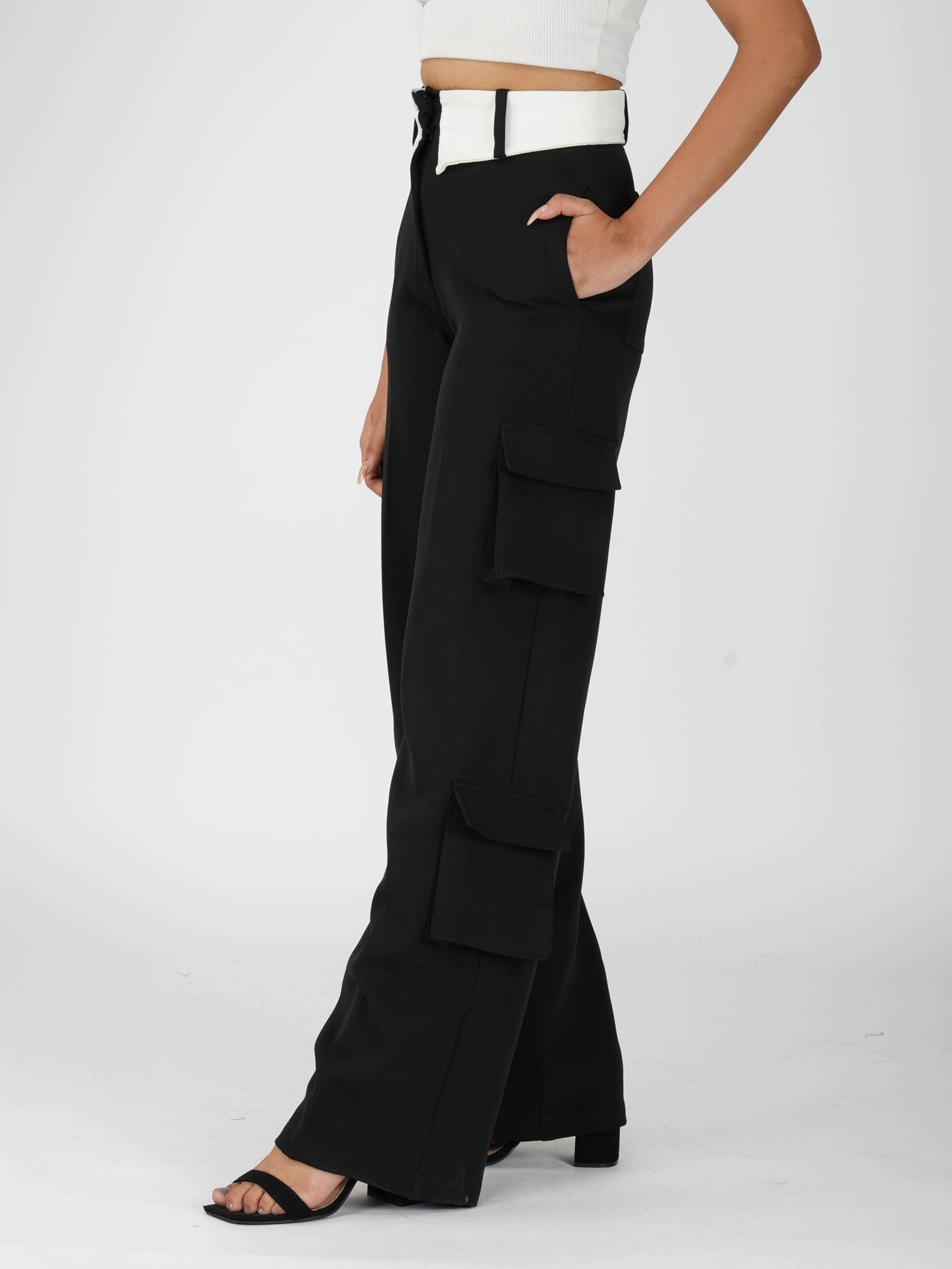 Black Cargo Pants - Dusk Pants (Black)
