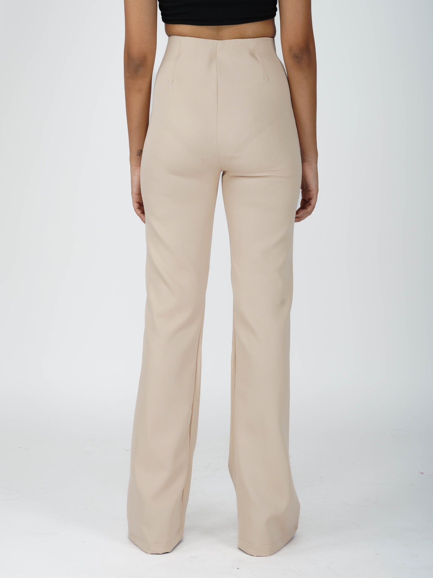 Beige Flare Pants - Moss Pants (Sand)