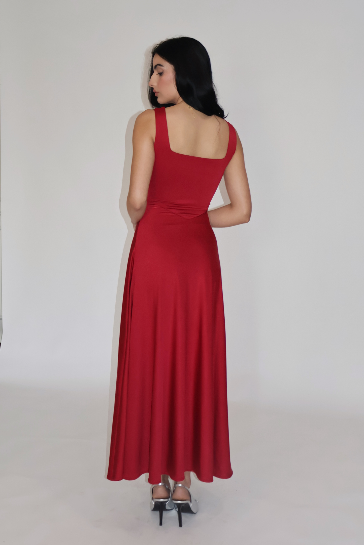 ROSÉ DRESS - (Cherry)