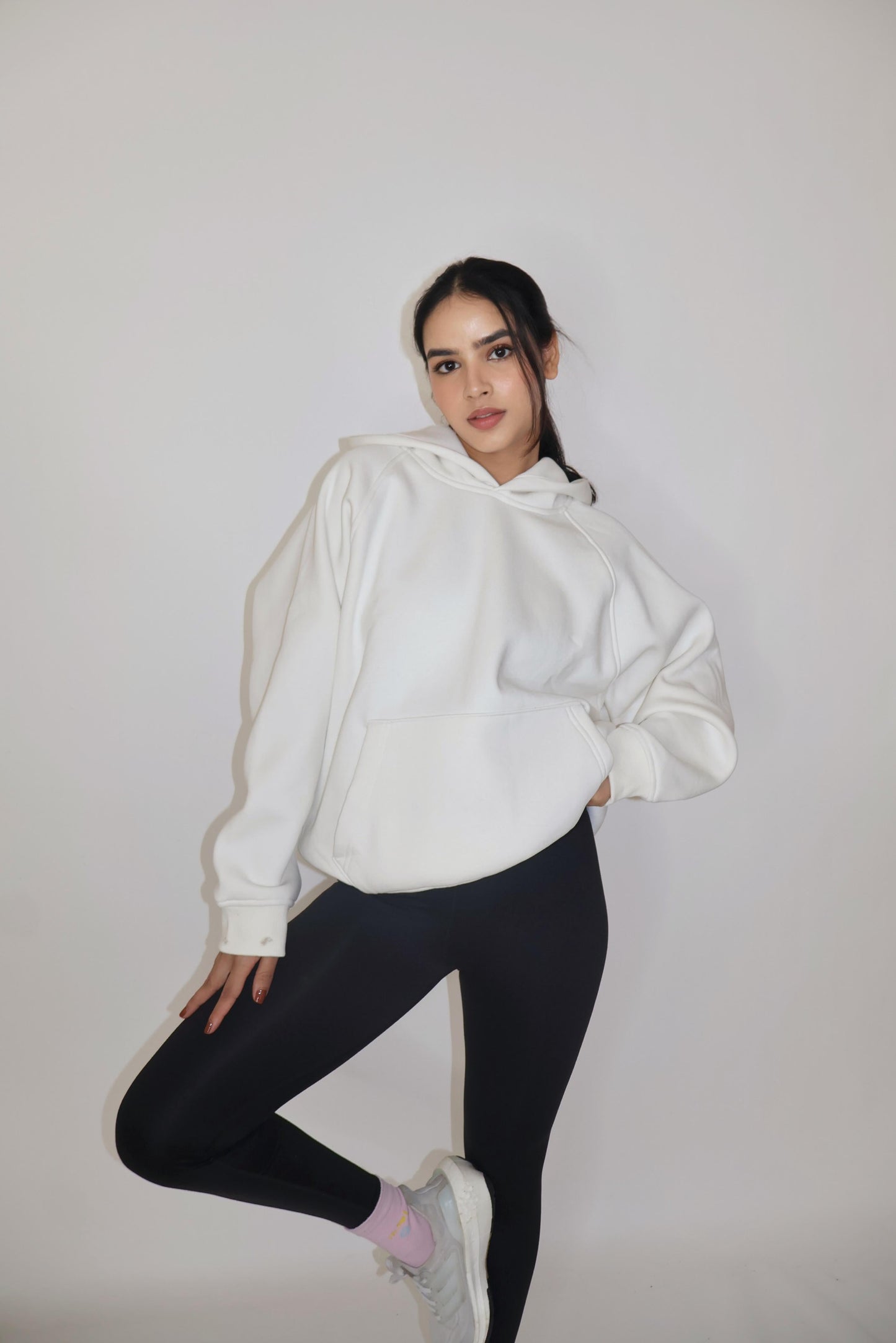 White Oversized Sweatshirt - Truly Oversized Sweatshirt (Dove)