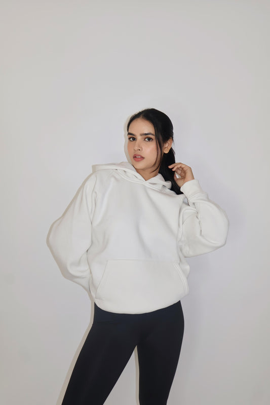 White Oversized Sweatshirt - Truly Oversized Sweatshirt (Dove)