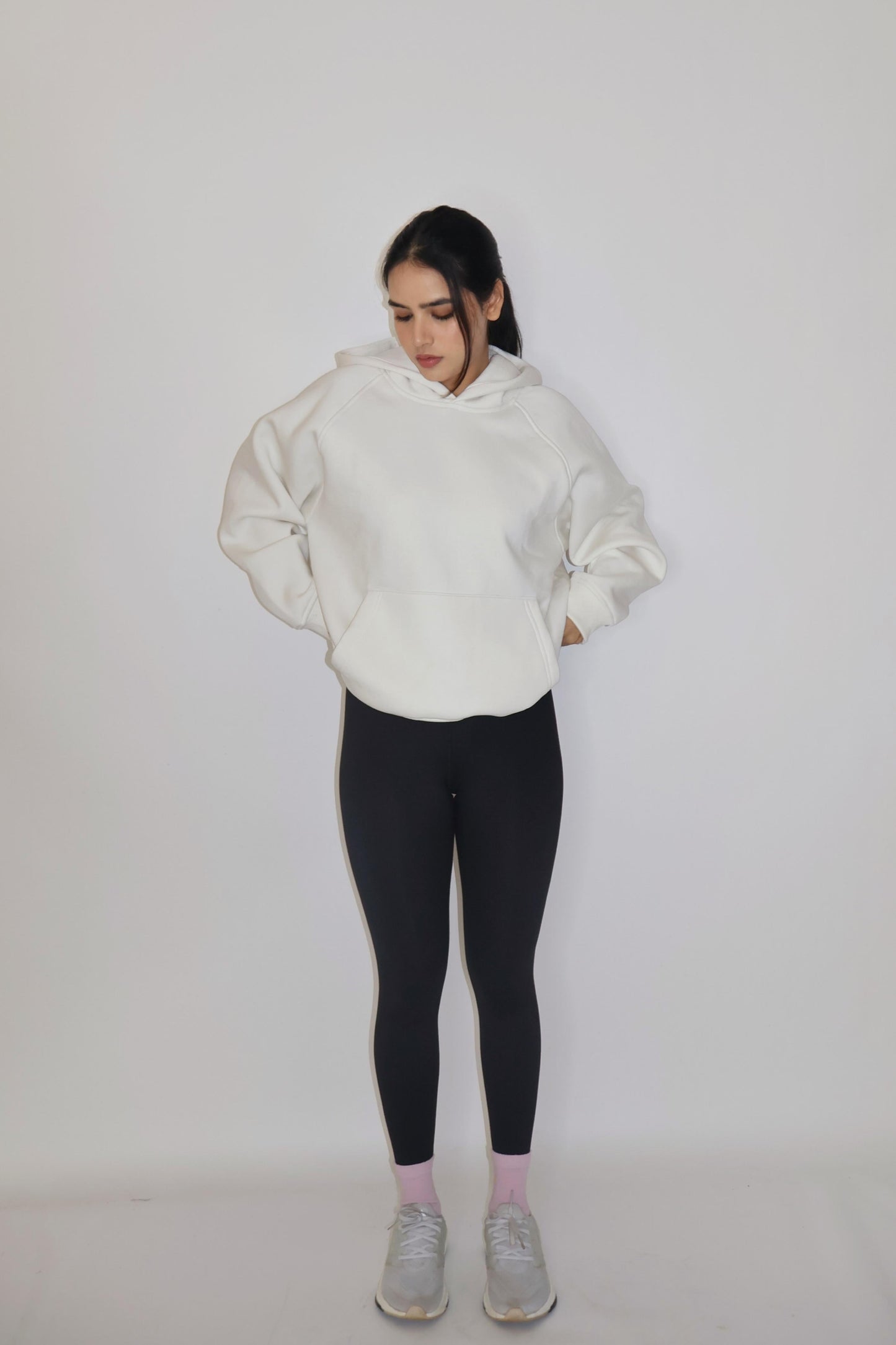 White Oversized Sweatshirt - Truly Oversized Sweatshirt (Dove)
