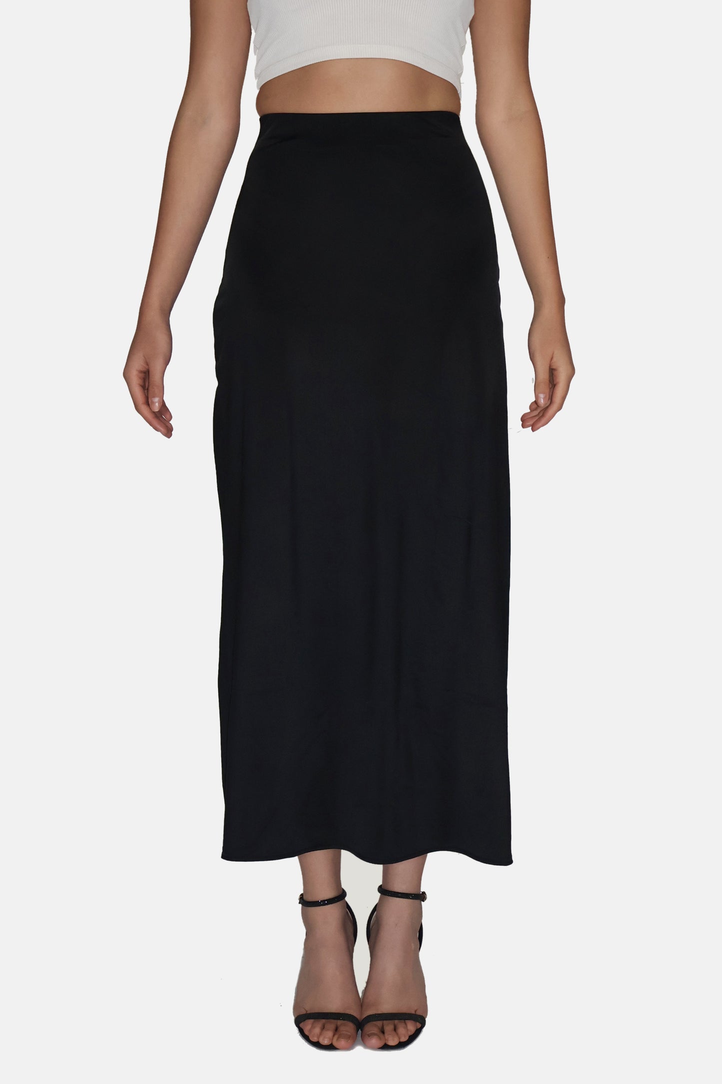 Black Maxi Skirt - Cedar Skirt (Onyx)