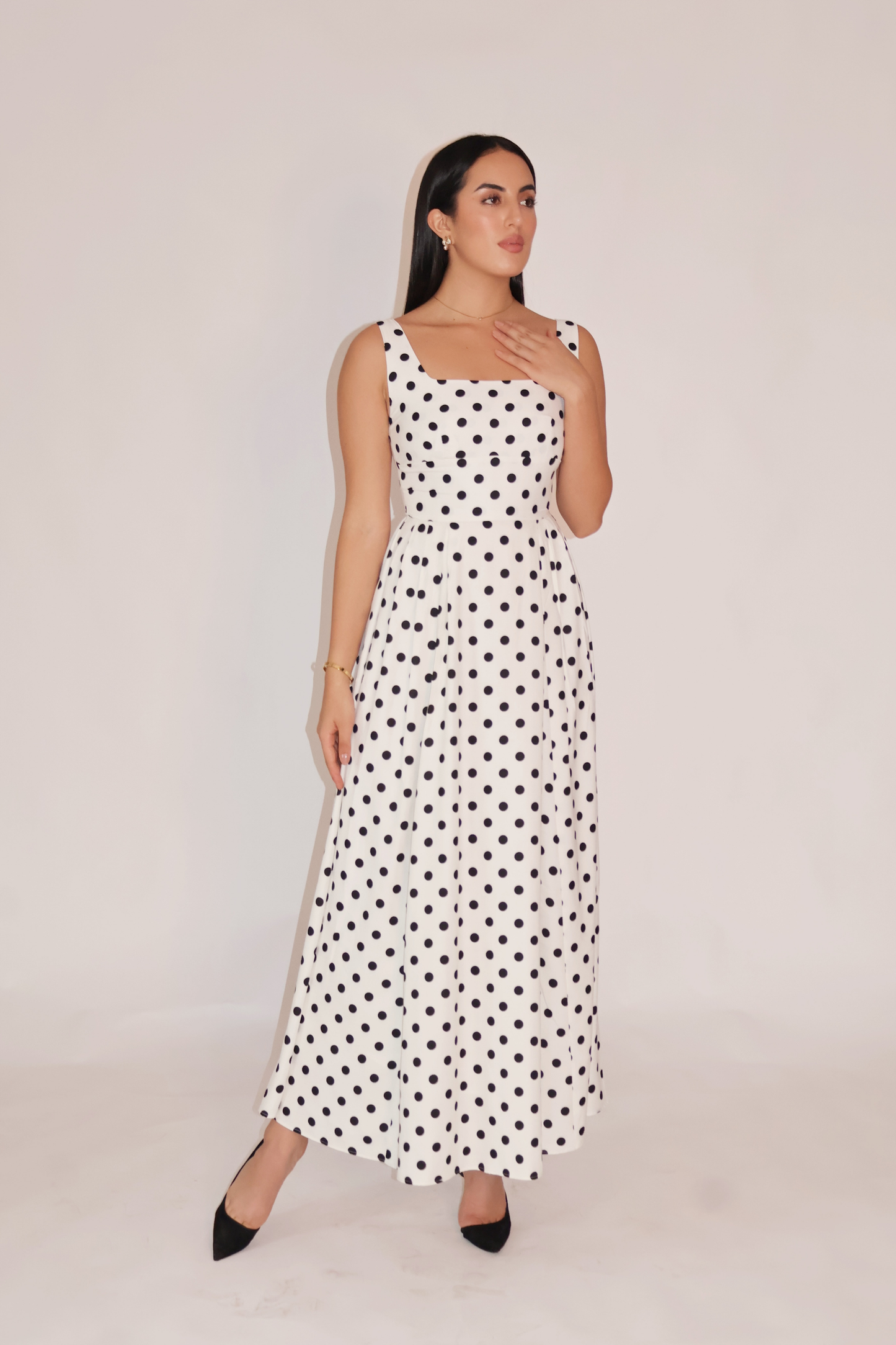 DARLA Dress - White
