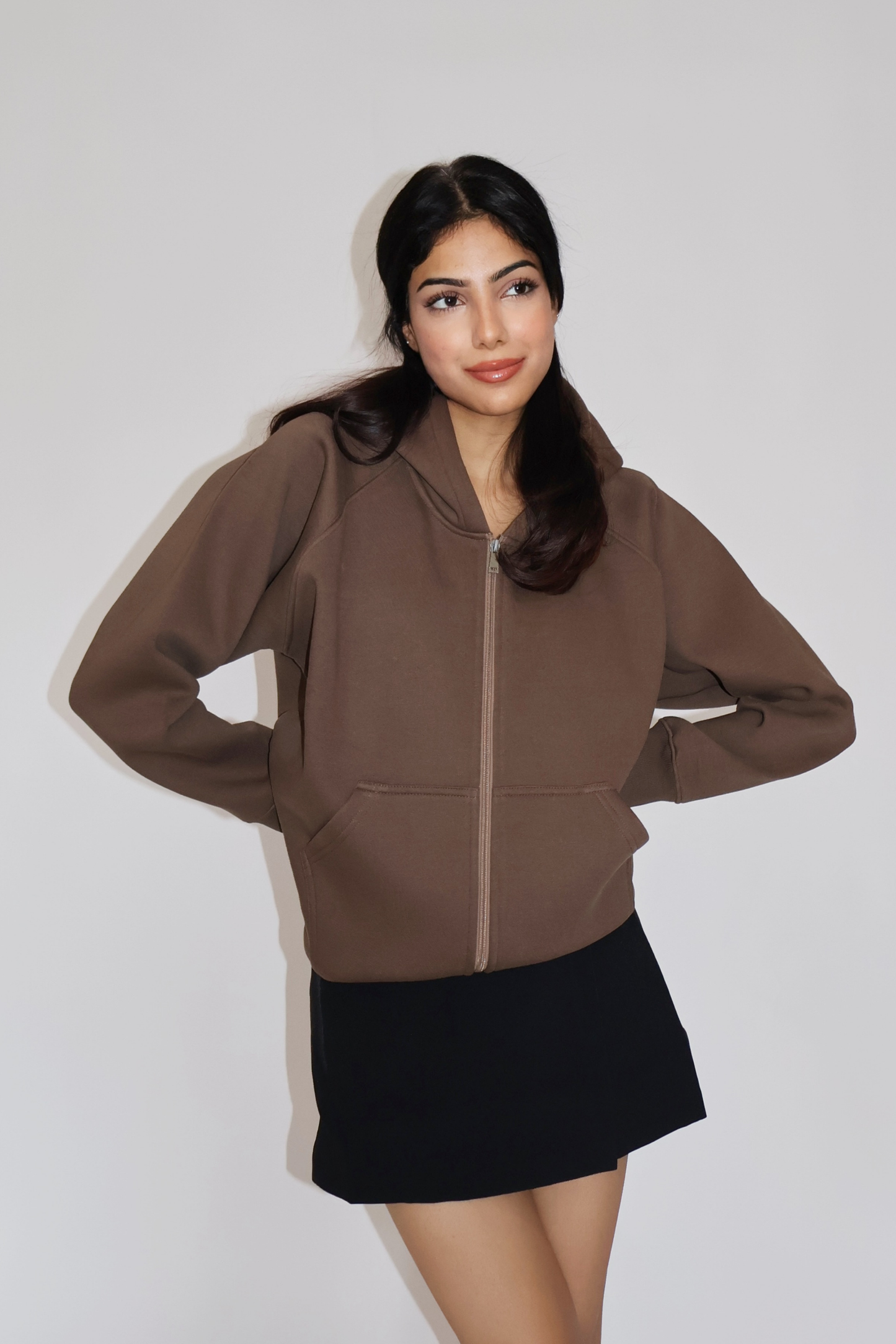 OVERSIZED HOODED ZIPPER (COCO)