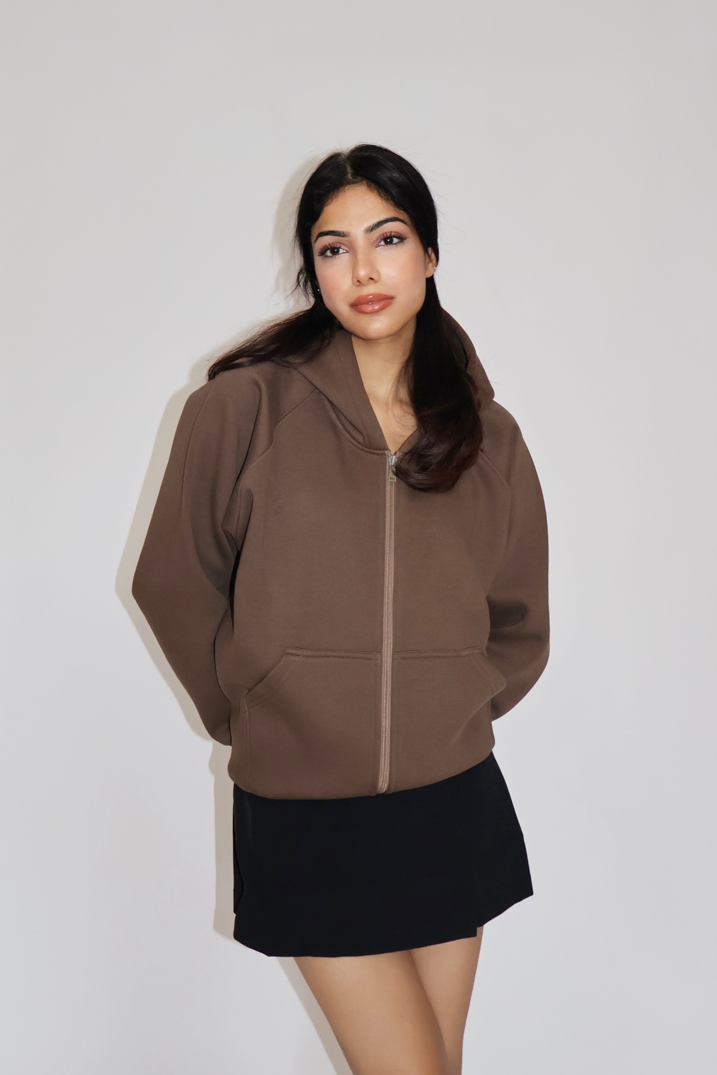 OVERSIZED HOODED ZIPPER (COCO)