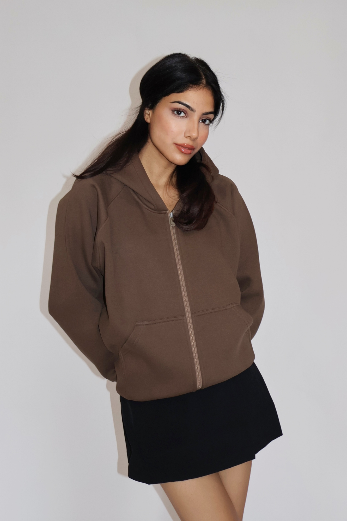 OVERSIZED HOODED ZIPPER (COCO)